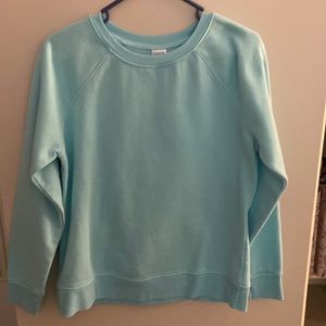 Walmart teal sweatshirt
